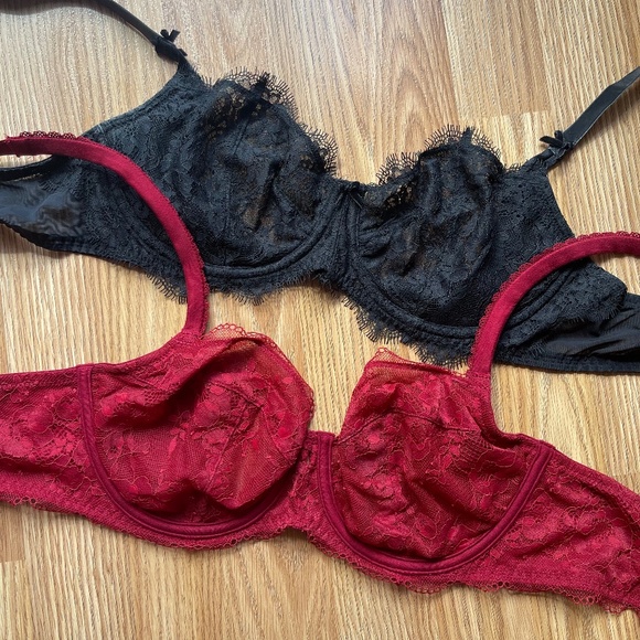 2 Pack Victoria Secret Lace Bras - Picture 1 of 4
